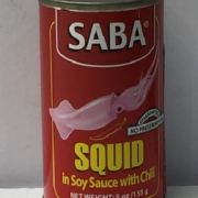Saba Squid in Soy Sauce with CHILI* 10x155g