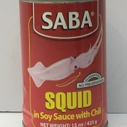 Saba Squid in Soy Sauce with CHILI*12x425g