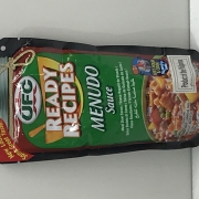UFC Ready Recipes MENUDO